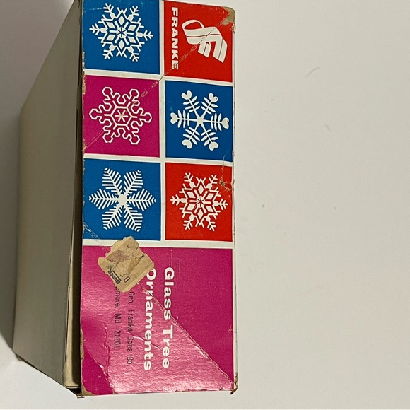 Franke America’s Finest Vintage Christmas Tree Ornaments Excellent Condition - Picture 2 of 4
